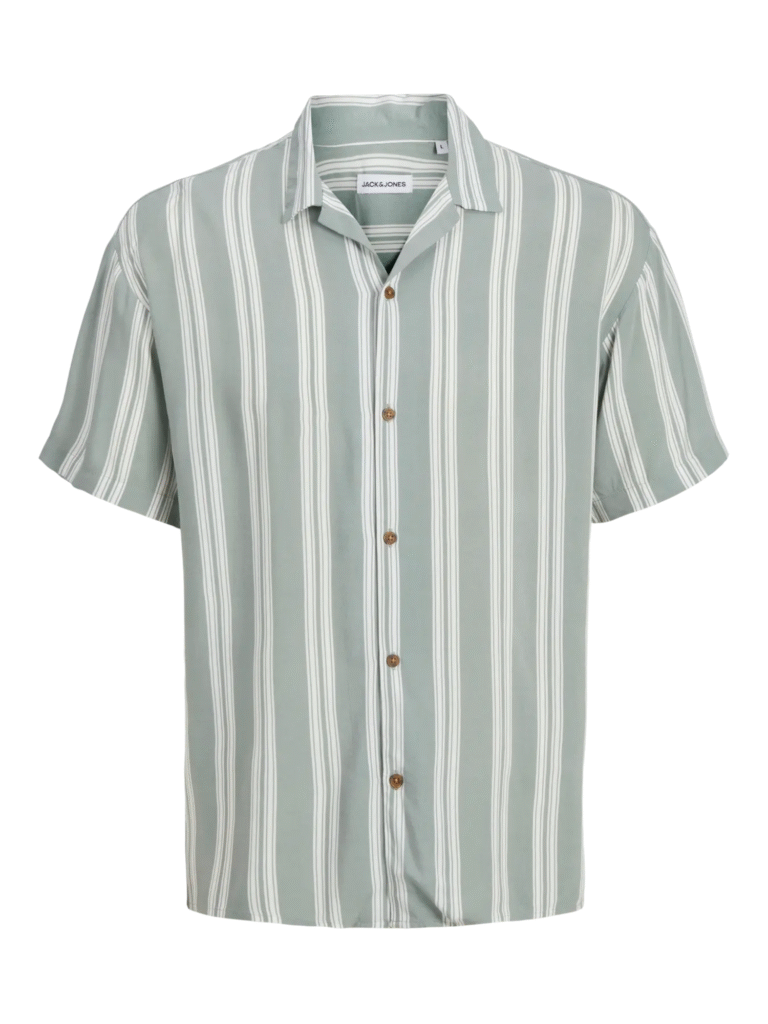 Camisa Viscosa Rayas Jeff Resort Jack & Jones