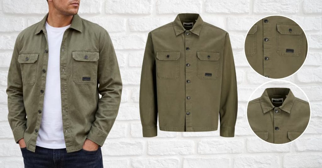 Sobrecamisa Oversized Ben Classic Fusion Jack Jones