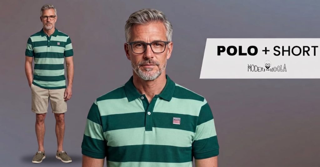 polo short outfit verano hombre