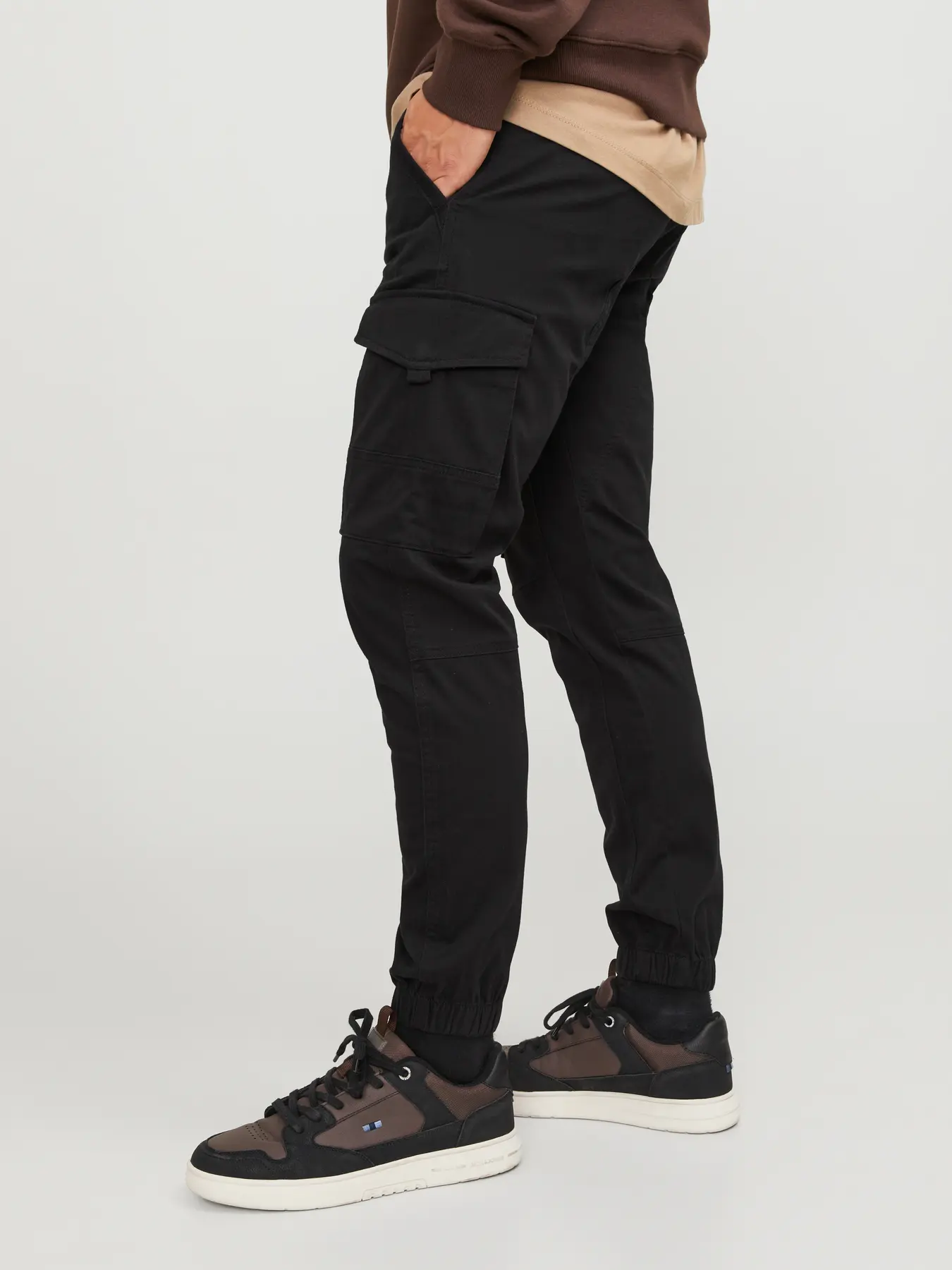 Regular Cargo Paul Flake Negro Jack & Jones - Imagen 7