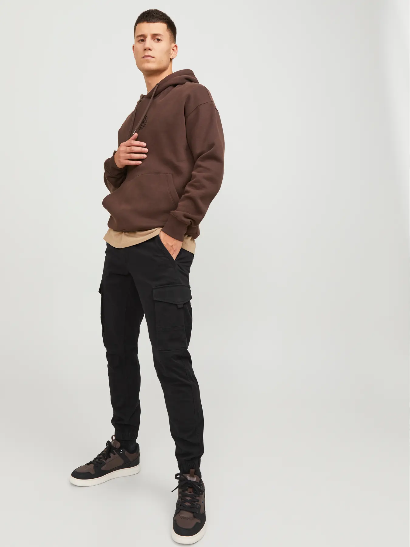 Regular Cargo Paul Flake Negro Jack & Jones - Imagen 8