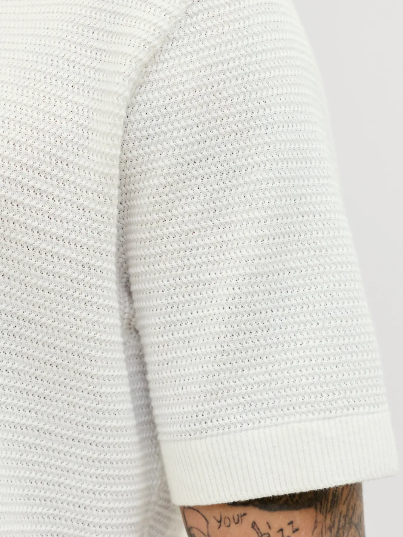 Polo Punto Premium Bluriley Blanco Jack & Jones - Imagen 6