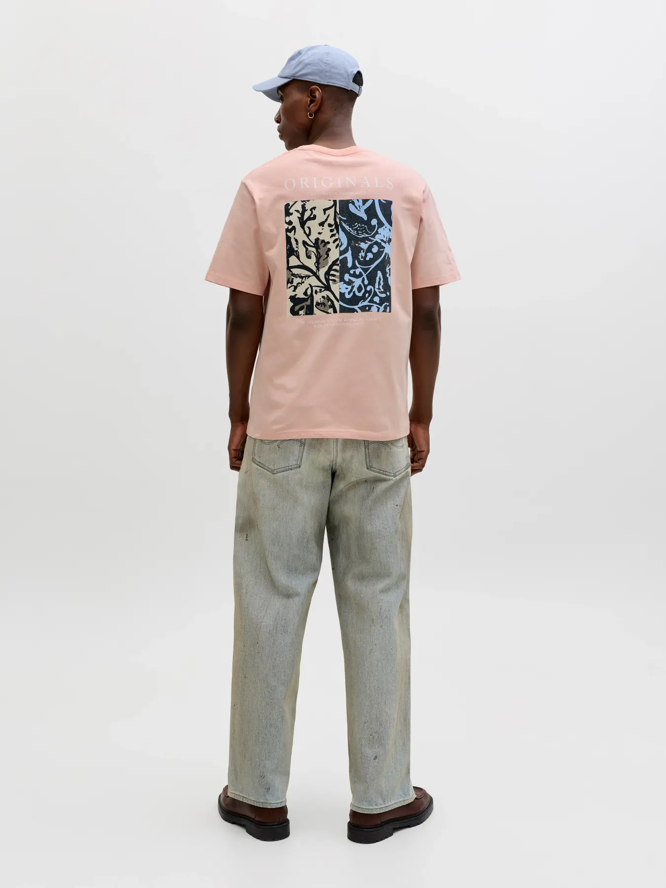 Camiseta Estampada Espalda Montauk Melocotón Jack & Jones - Imagen 4