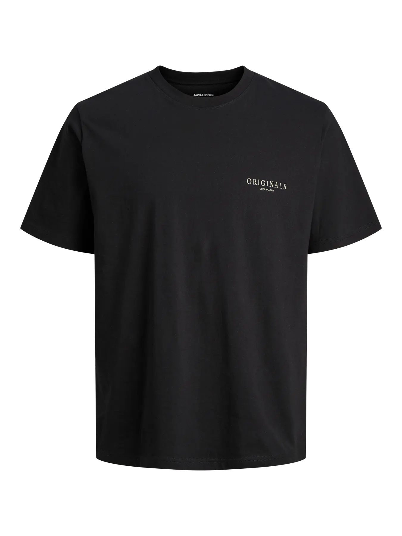 Camiseta Estampada Espalda Montauk Negra Jack & Jones - Imagen 2