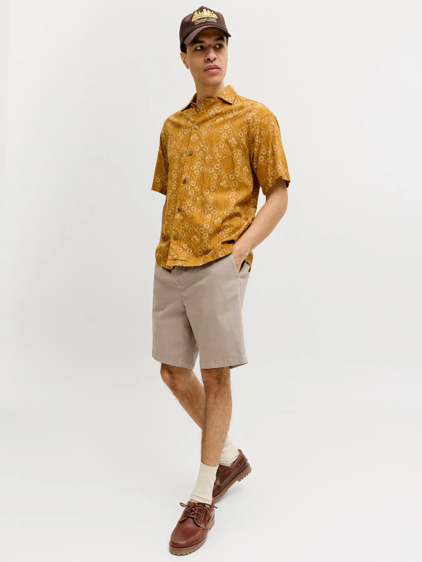 Chino Short Vance Beige Jack & Jones - Imagen 8